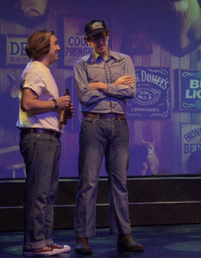 Stage performer Samuel Kliever in Footloose as Willard